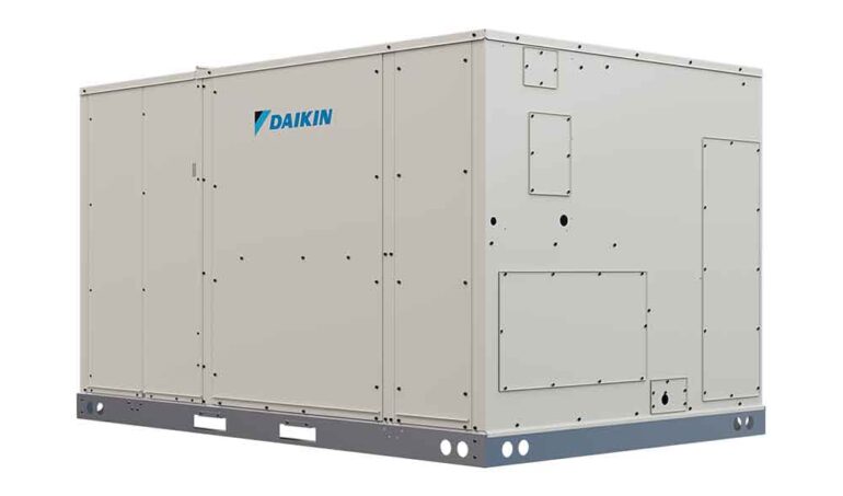 Daikin NEXIO Max — крышной тепловой насос на R32 для работы до –25 °С