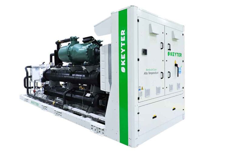 Keyter Arion eco KZTB: промышленный тепловой насос до 87 °С на хладагенте R1234ze