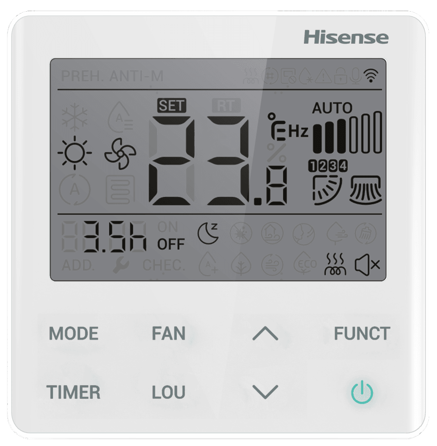 Hisense Индивидуальный проводной пульт YXE-E01U(E)