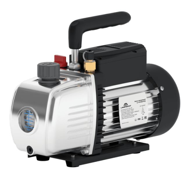 LAMPRECHT Насос вакуумный LT-VP220-R32 (2-ступ., 60л/мин, 15 microns, 1/4 SAE) LAMPRECHT