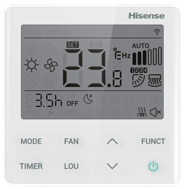 Hisense Внутренний блок напольно-потолочного типа серии MULTI EU DC Inverter AVT-24UR4RB8 фото 2