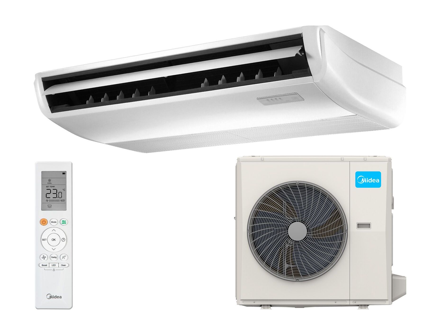 Midea Midea MUE-55HRFNX(GA)/MOA1U-55FQN8G1