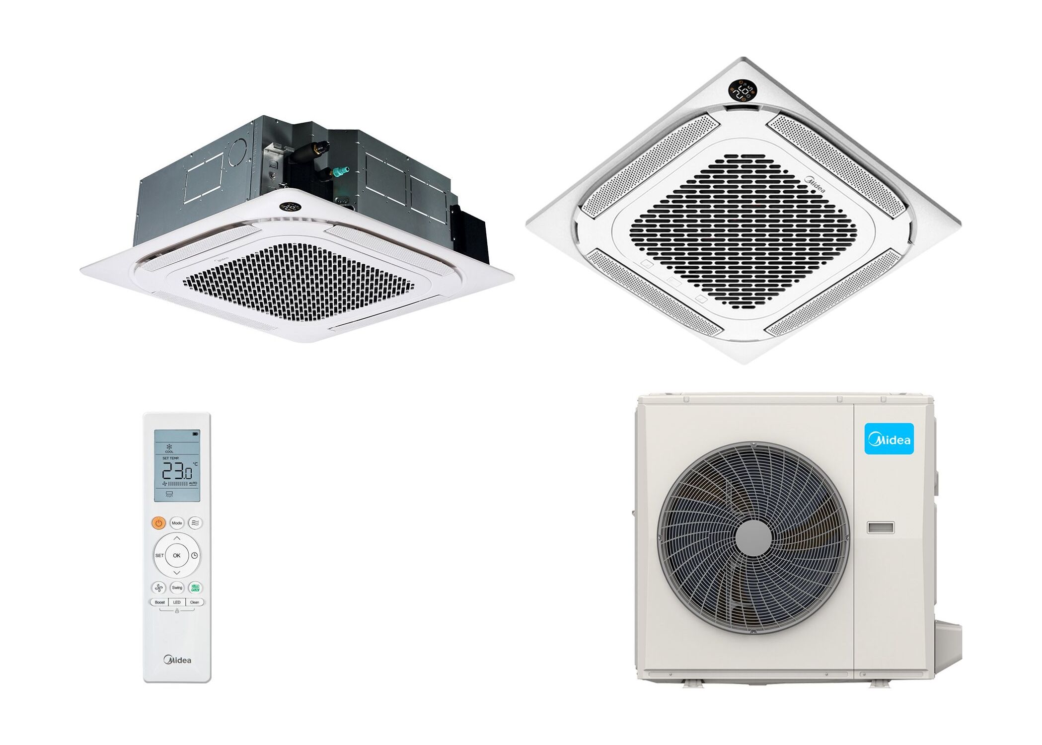 Midea Midea MCD1-55HRFNX(GA)-B/MOA1U-55FQN8G1/T-MBQ4-04AWD