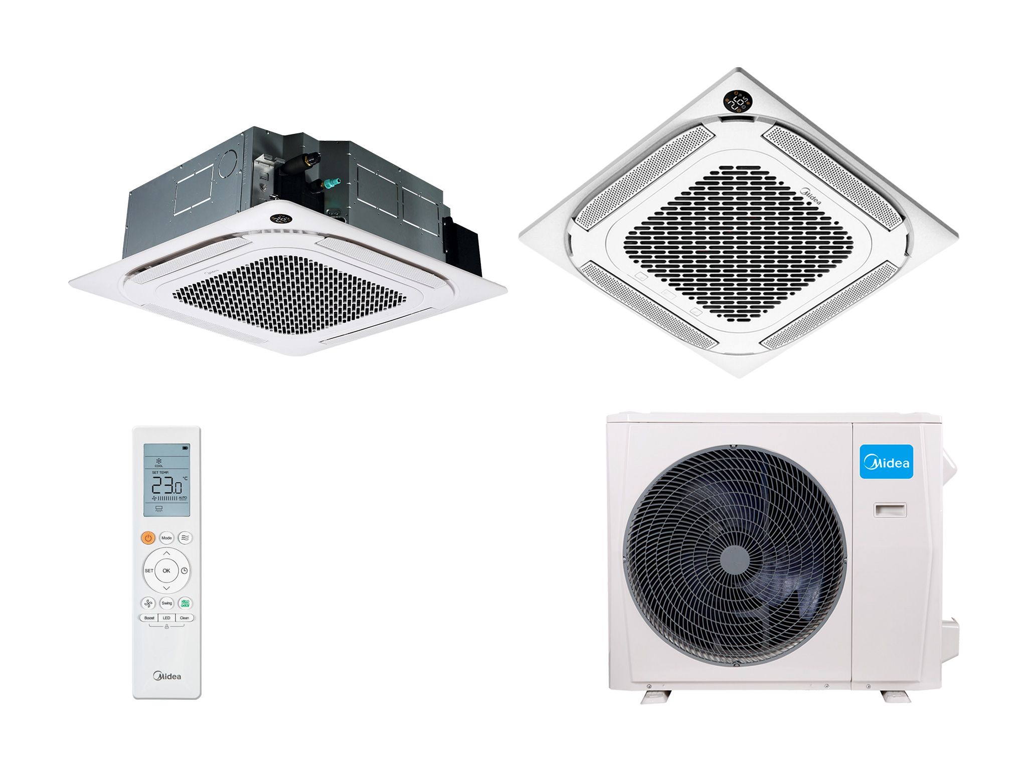 Midea Midea MCD1-36HRFN8(GA)-B/MOA1U-36FQN8G1/T-MBQ4-04AWD
