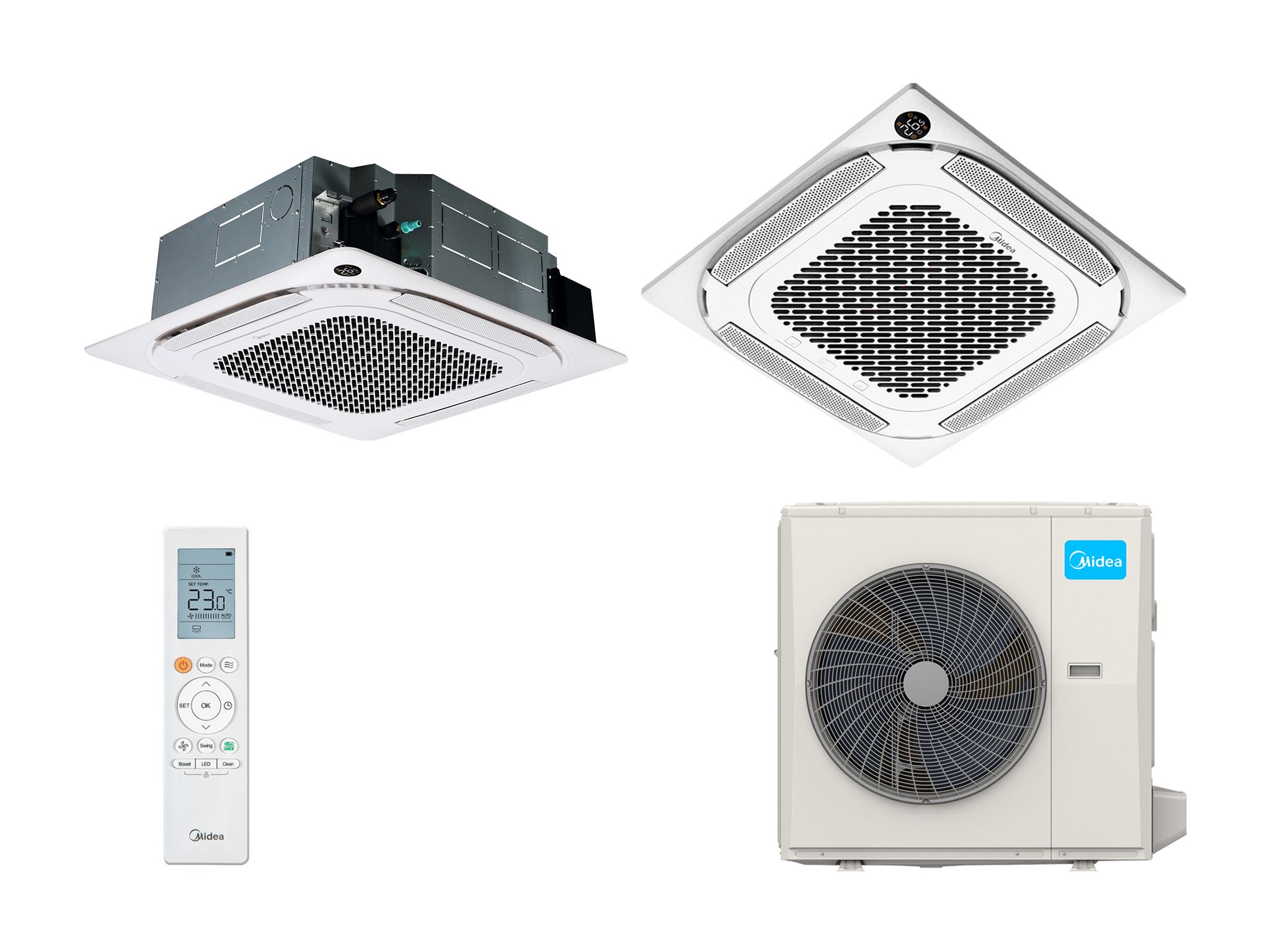 Midea Midea MCD1-48HRFNX(GA)-B/MOA1U-48FQN8G1/T-MBQ4-04AWD