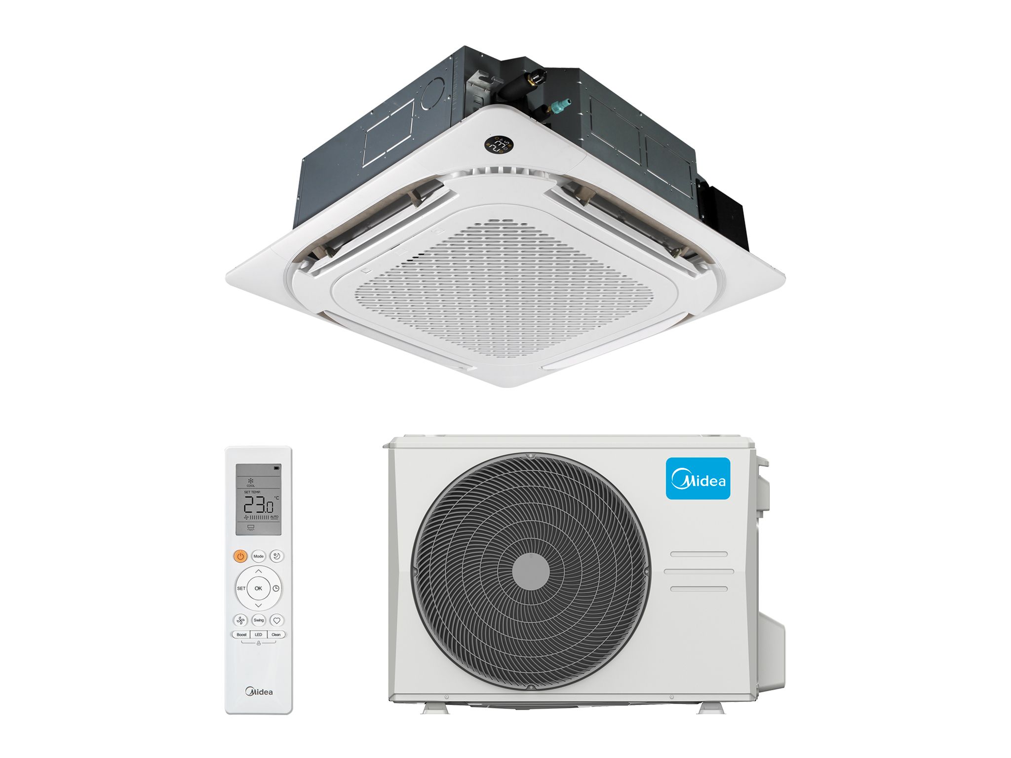 Midea Midea MCD1-24HRN1G1/MOA1U-24HRN1G1/T-MBQ4-04A1
