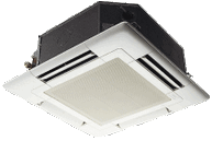 Mitsubishi Electric Четырехпоточный компактный (под армстронг) кассетный внутренний блок для VRF ARV системы Mitsubishi Electric PLFY-P25 VCM-E#2