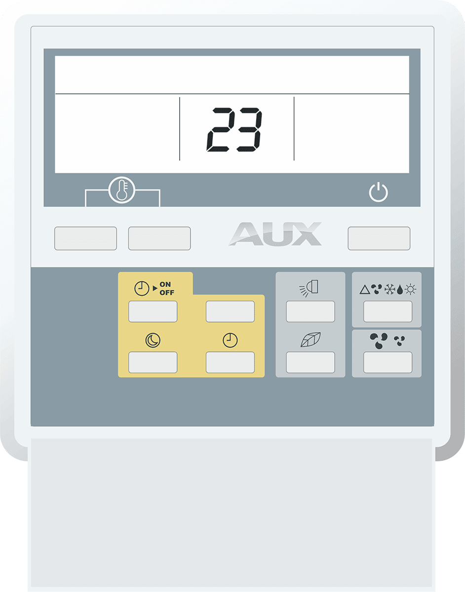 AUX Канальный кондиционер AUX ALLD-H12/4R1C 35м² фото 2