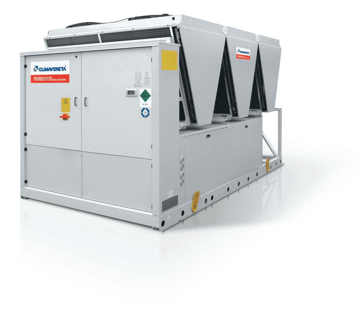 CLIMAVENETA Наружный блок тепловых насосов (воздух вода) CLIMAVENETA NECS-N 1314-3218 8330м²