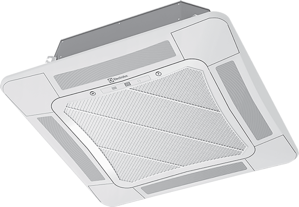Electrolux Кассетный внутренний блок мульти сплит системы Electrolux EACC/I-18 FMI/N8_ERP 50м²