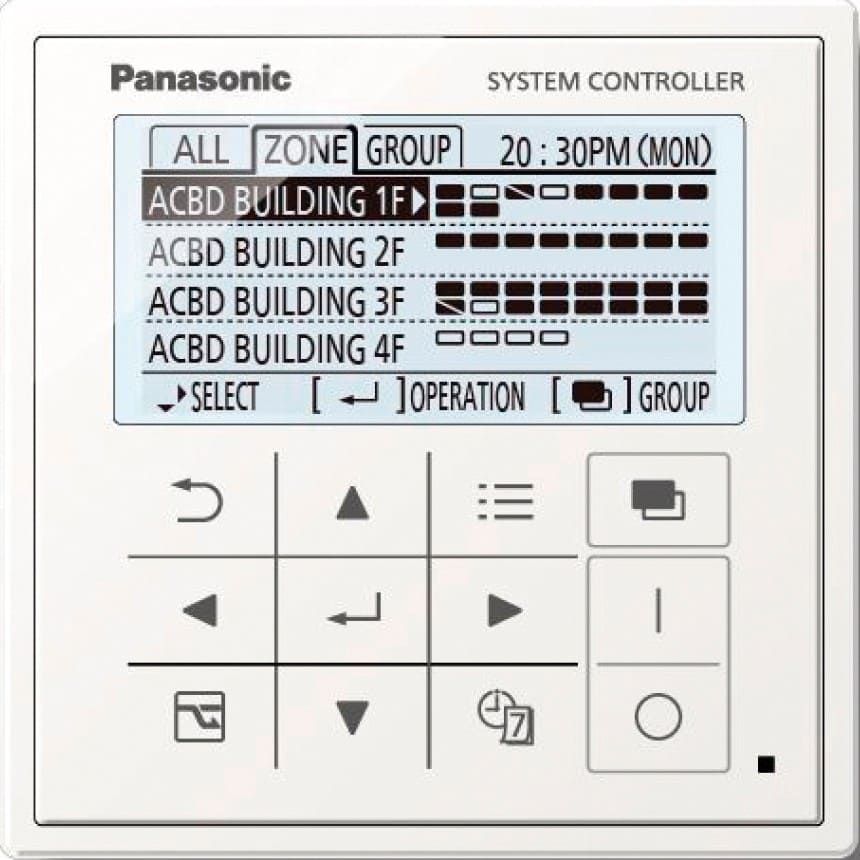 Panasonic Системный контроллер с таймером-планировщиком Panasonic CZ-64ESMC3
